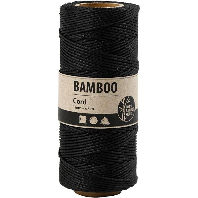 Bamboo cord - Black