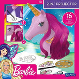 Barbie Unicorn Projector Drawing Set