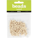 wooden unvarnished beads