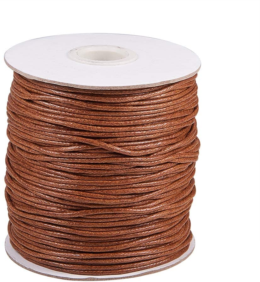 brown cotton cord - 1mtr