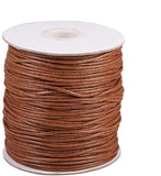 brown cotton cord - 1mtr