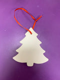 Ceramic XMAS flat HANGING