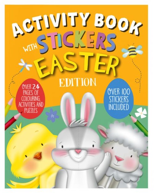 Easter activity book with stickers