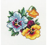 Beginner Counted Cross Stitch kit  - flowers and fruit