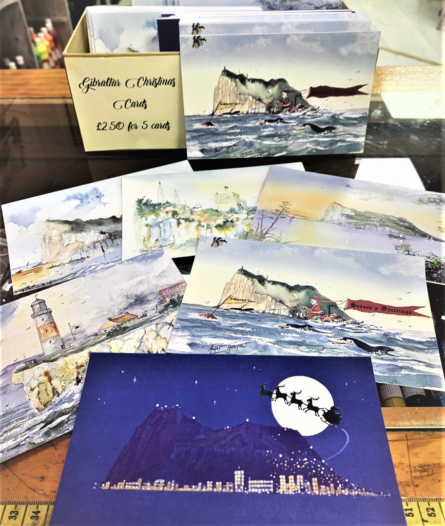 Gibraltar Christmas Cards (5pcs)