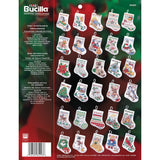 Bucilla Christmas- 30 tiny stockings
