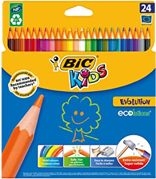 Bic Coloured Pencils 24pcs