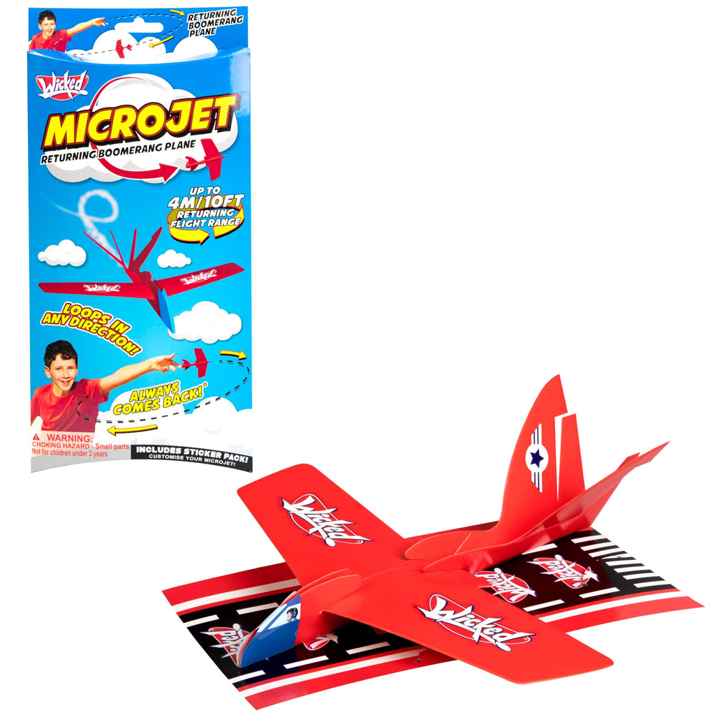 Wicked MicroJet Returning Plane