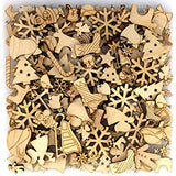 mini wooden christmas shapes