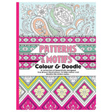 Colour & doodle colouring books