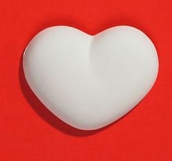 Ceramic Bisquies Heart