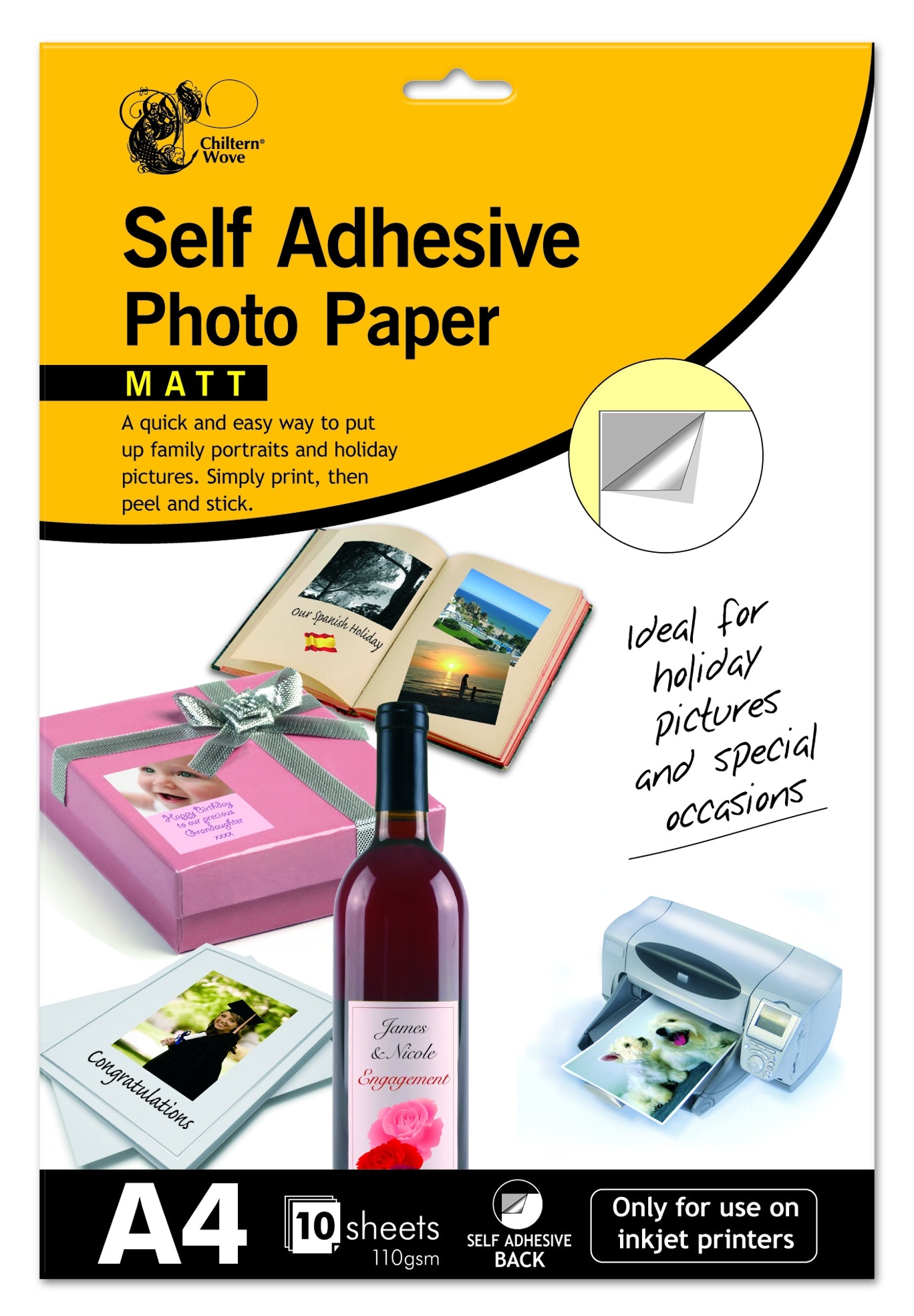 Self Adhesive Photo Paper