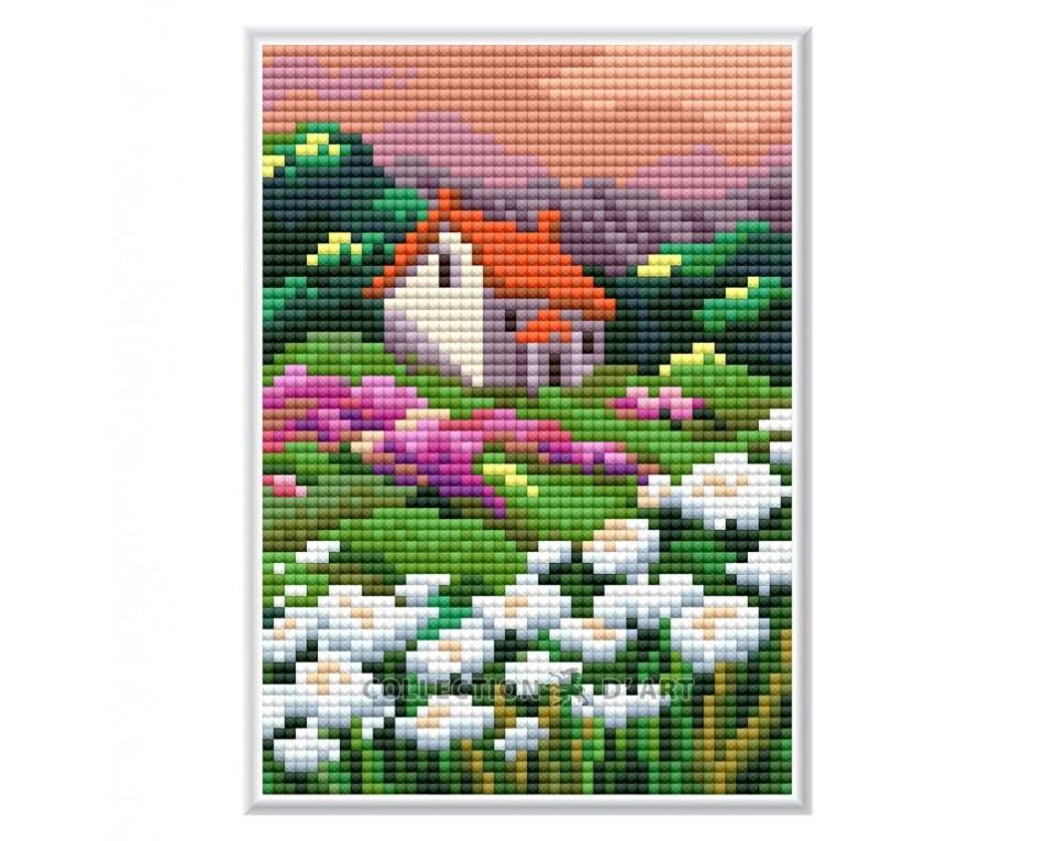 Diamond art mosaic card sketches of nature 1
