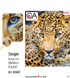 DIAMOND ART KIT - COUGAR