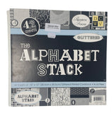 Scrapbooking paper pack - 'the alphabet stack'