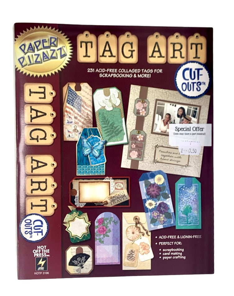 Scrapbooking paper pack - ' tag art'