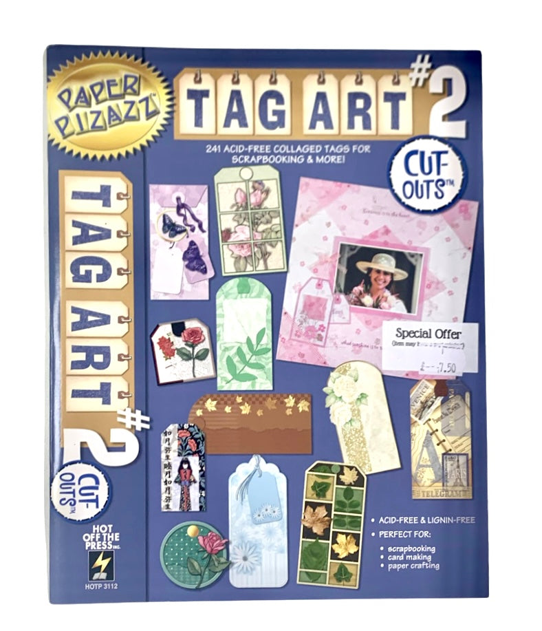 Scrapbooking paper pack - ' tag art 2'
