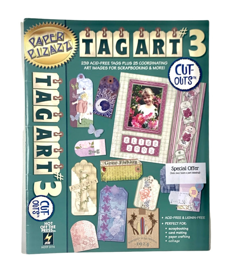 Scrapbooking paper pack - ' tag art 3'