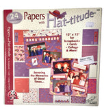 Scrapbooking papers - 'hat-titude'