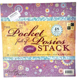 Scrapbooking paper pack - 'pocket full of posies stack'