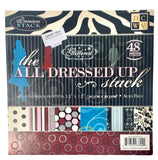 Scrapbooking paper pack - 'All dressed up stack'