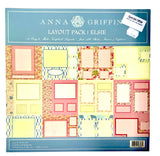 Scrapbooking paper pack - 'Anna Griffin Layout Pack Elsie'
