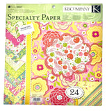 Scrapbooking paper pack - 'berry sweet' REDUCED