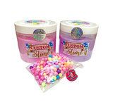 Custom Slime extras: Foam beads