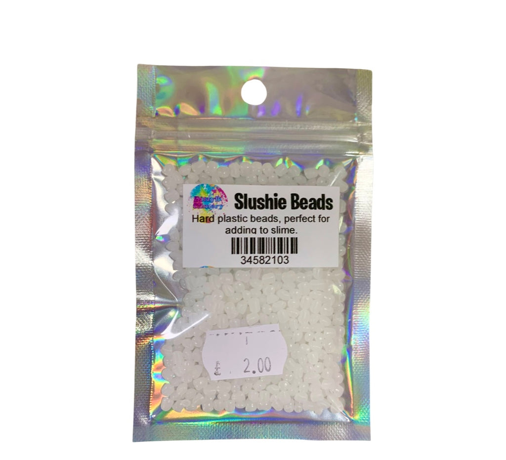 Slushie beads for slime