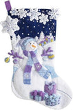 Bucilla Christmas- Frosty Felt Stocking kit