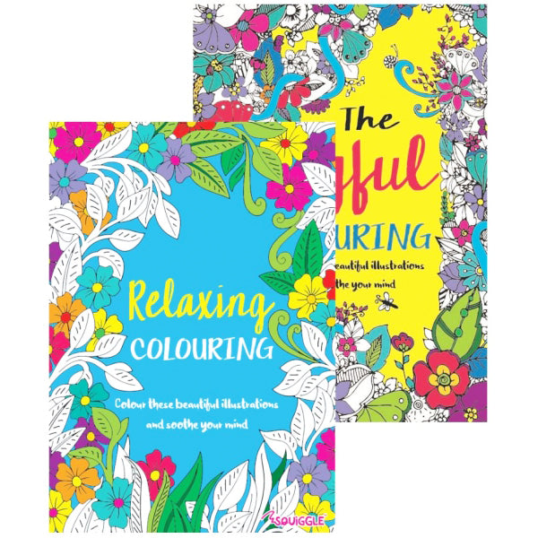 Relaxing Colouring Books