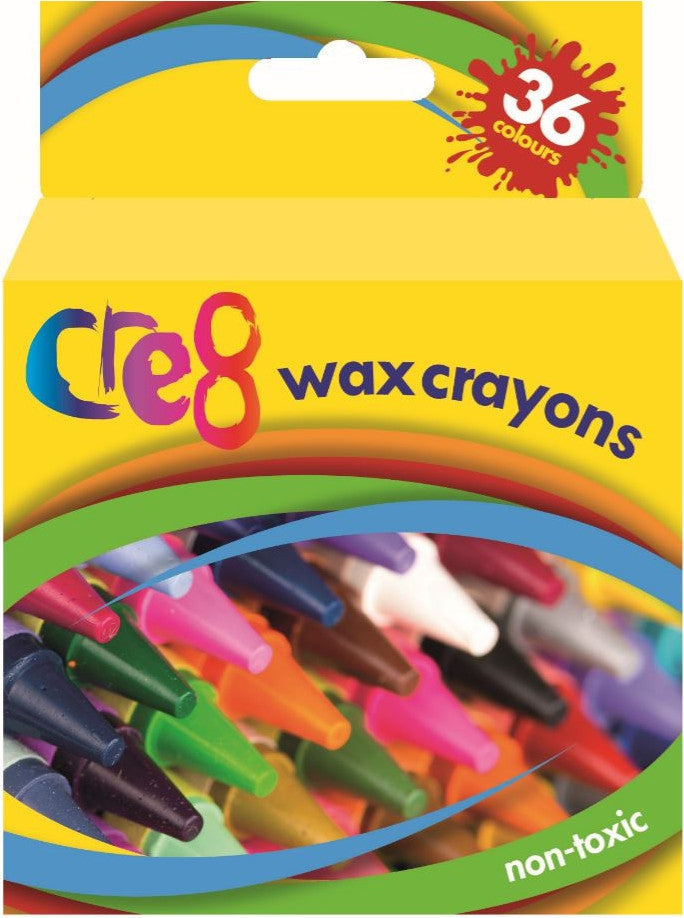 wax crayons 36pcs