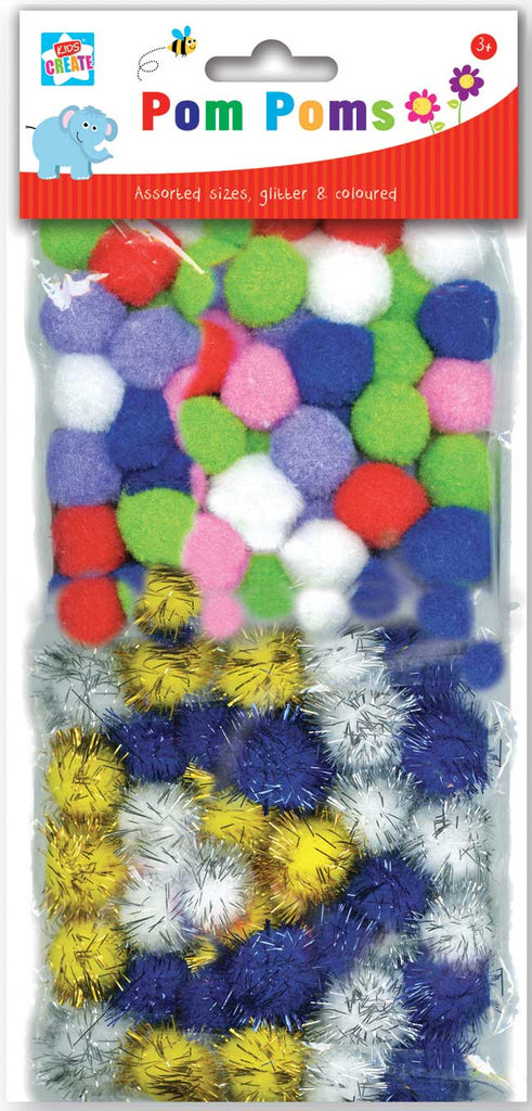60 Pom Poms