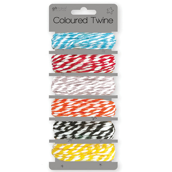 Giftmaker twine assorted colours
