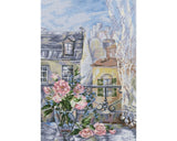 Cross Stitch (counted) - morning in paris