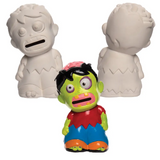 Halloween Ceramic:  Zombie Coin Banks