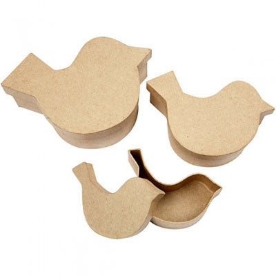 Craft Bird Shaped Box