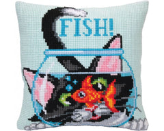Catch a Fish - Cushion making Kit (40 x 40cms)