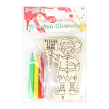 Wooden Christmas Characters