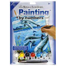 Paint by numbers Kids - Dolphins