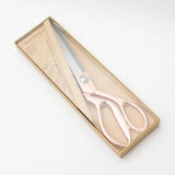 Rose gold dressmaking scissors