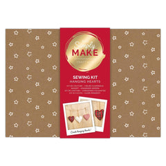 Simply Make Sewing Kit - hanging hearts