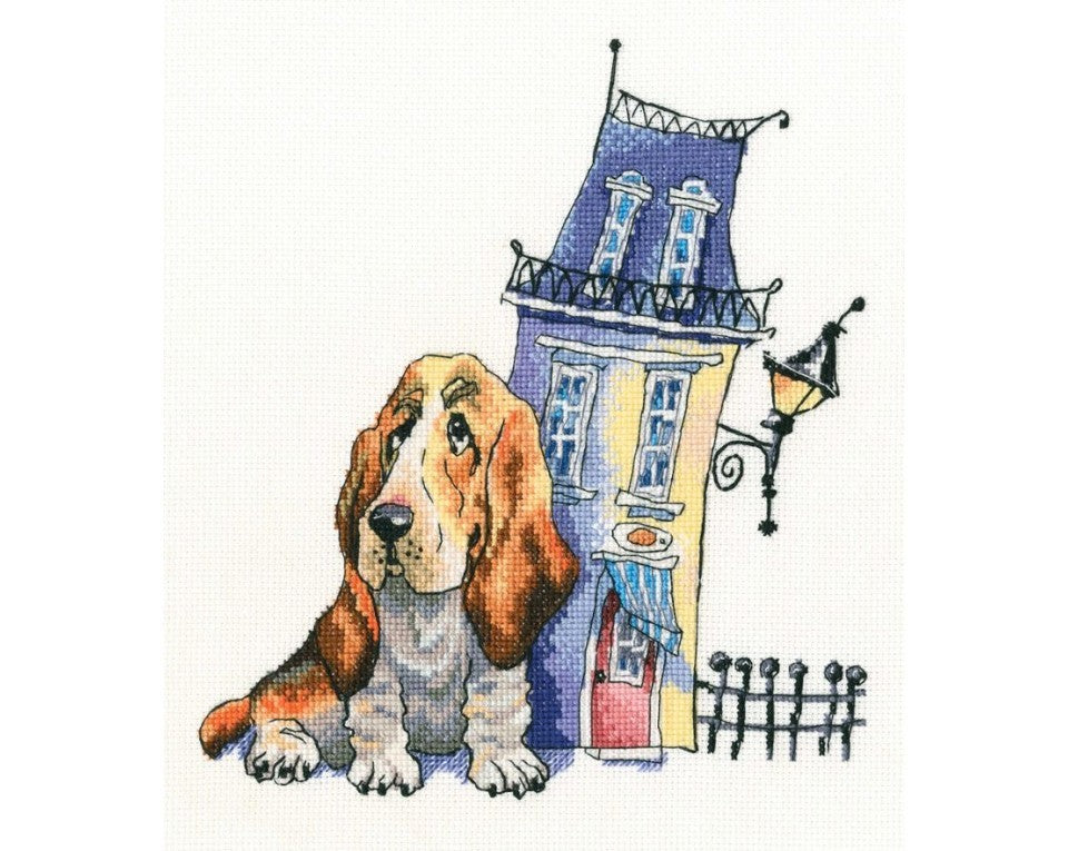 Counted Cross-stitch kits "Home and friend"