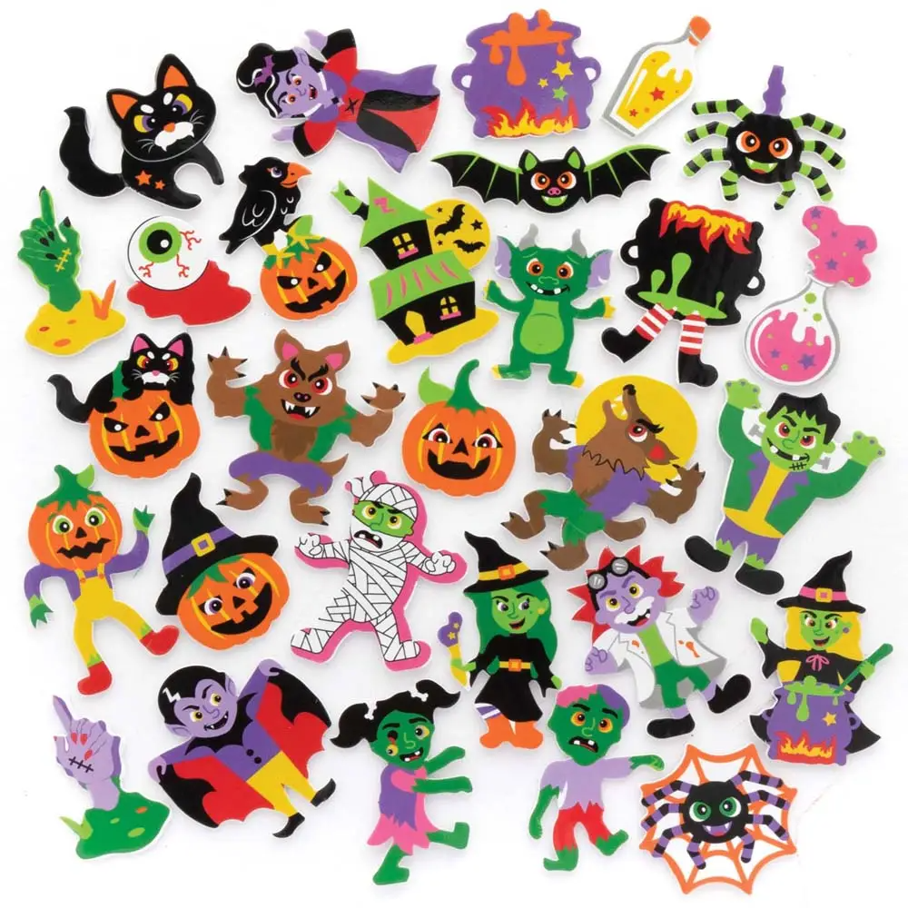 Halloween Foam Stickers 200pcs