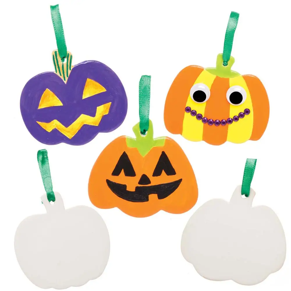 Halloween Ceramic: Hanging Pumpkin Decorations
