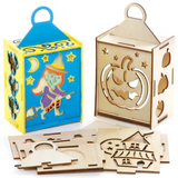 Halloween Wooden Lantern Kit