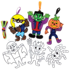 Halloween suncatchers