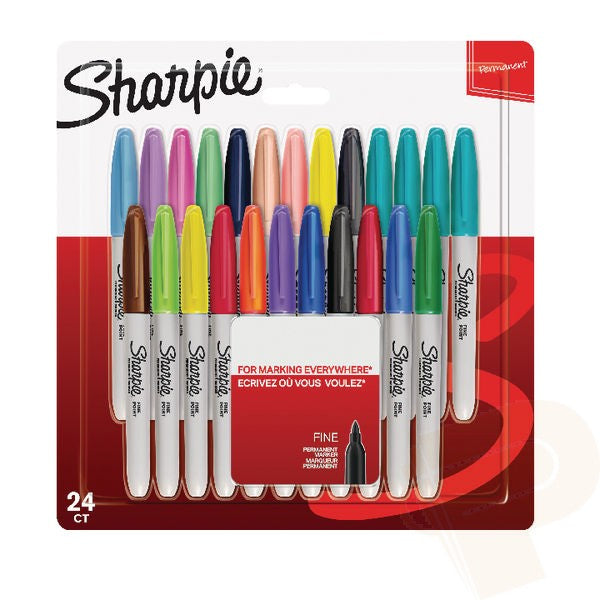 Sharpie Assorted - 24