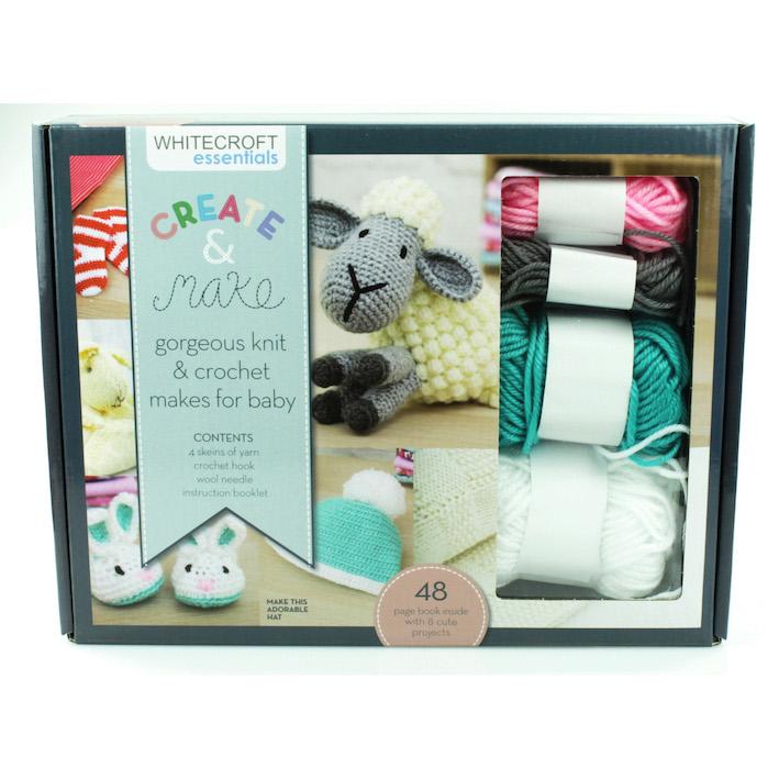 Create & Make baby knit kit