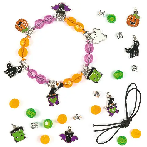 Halloween charm bracelet kit DitzyB Ltd Craft Supplies